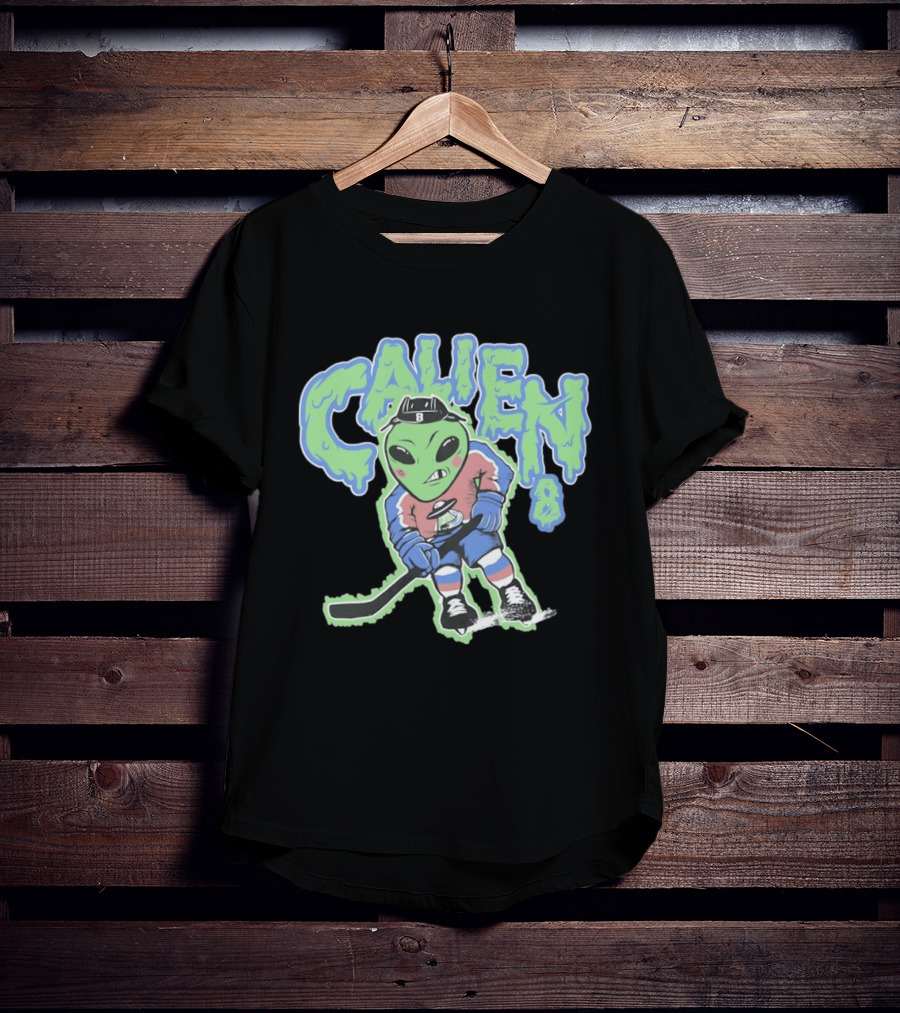 Cale Makar Calien Alien Hockey Colorado Avalanche NHL T-Shirt