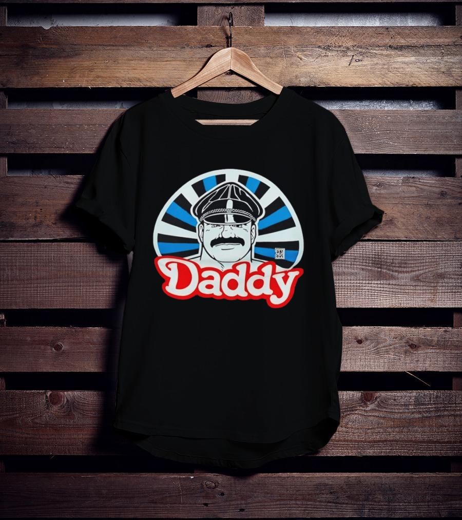 Daddy Leather Cap T-Shirt
