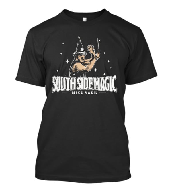 South Side Magic Mike Vasil Wizard Wand T-Shirt