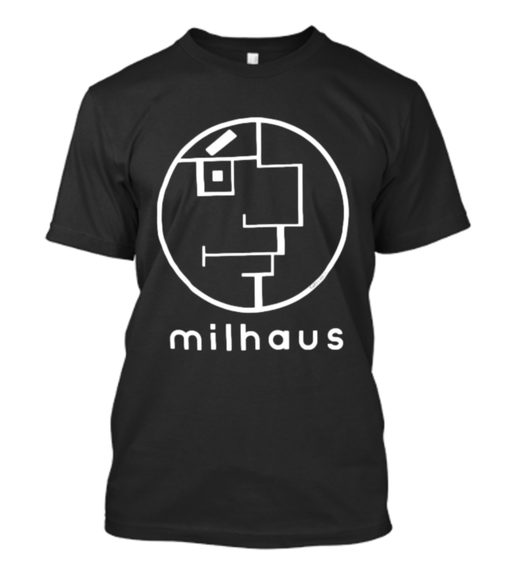 Milhaus Thrillhaus Face Minimalist Line T-Shirt