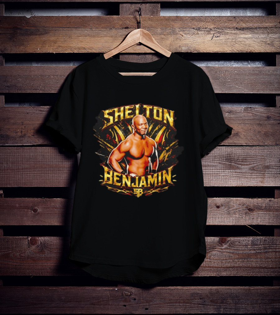 Shelton Benjamin WWE Wrestling Professional Wrestler SB T-Shirt