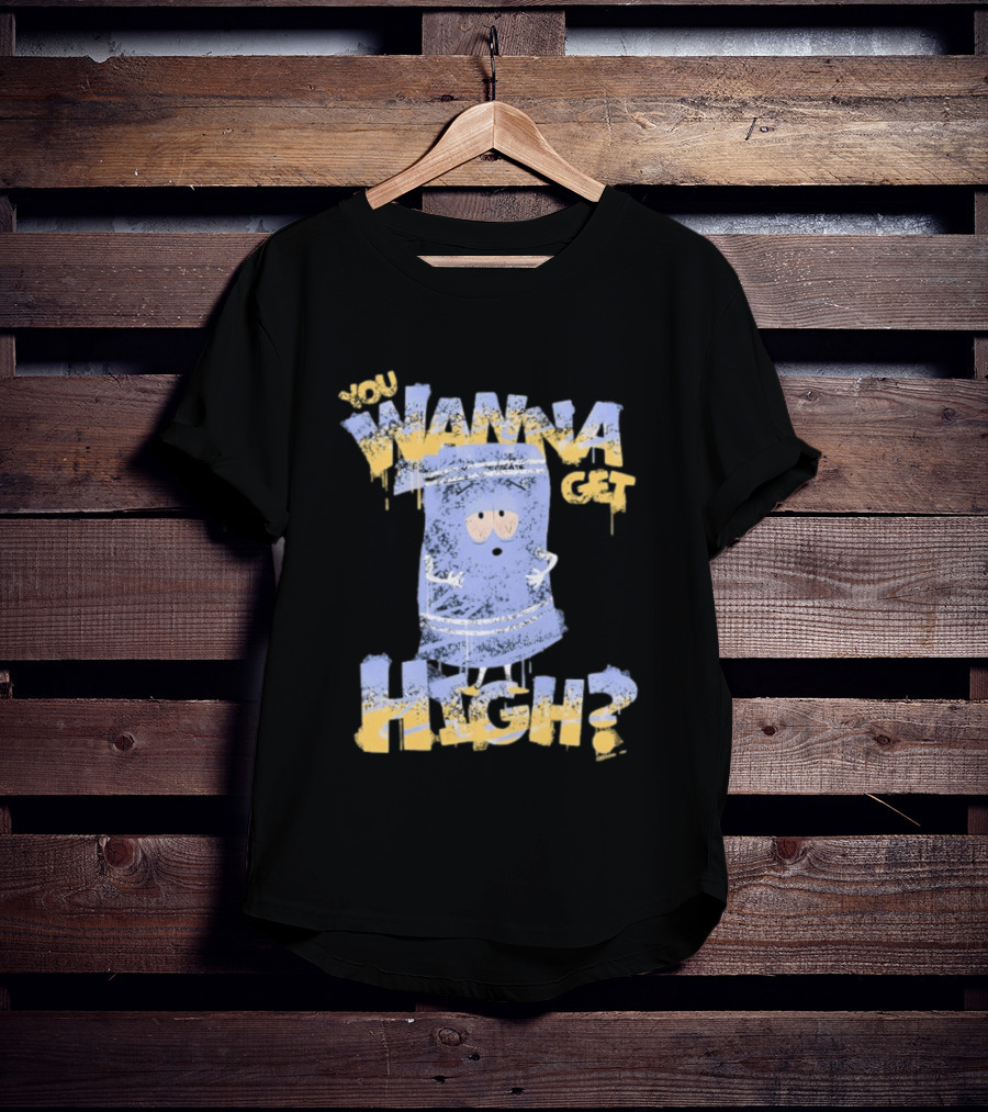 South Park Towelie You Wanna Get High T-Shirt