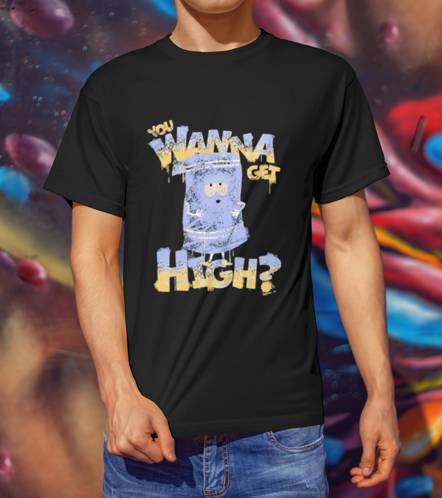 South Park Towelie You Wanna Get High T-Shirt