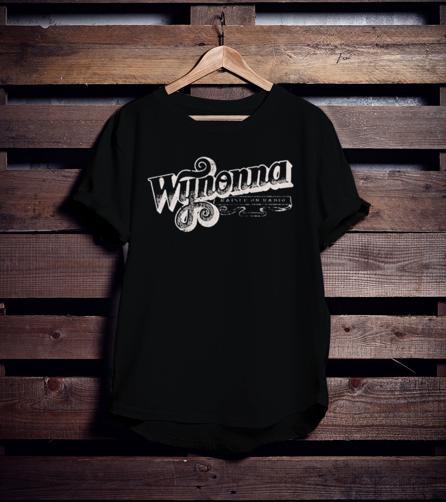 Wynonna Judd Raised On Radio Tour 2026 With Dates Back T-Shirt