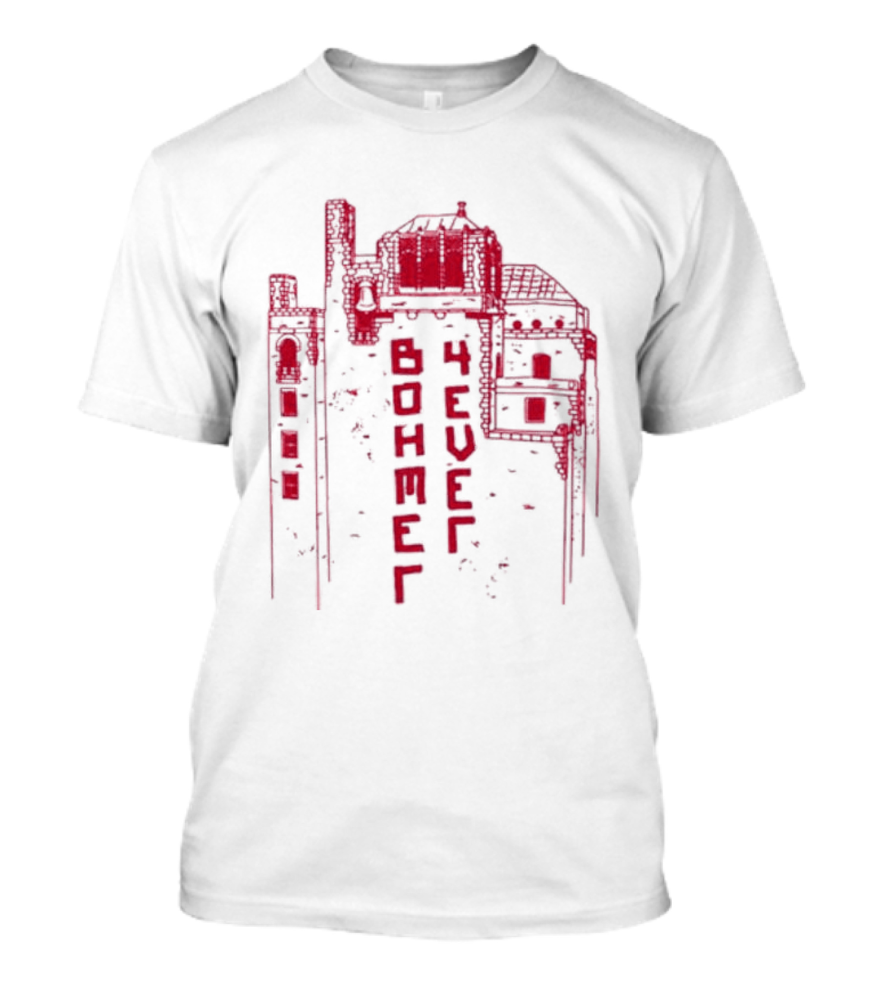 Bohmer 4 Ever Vintage Architecture T-Shirt