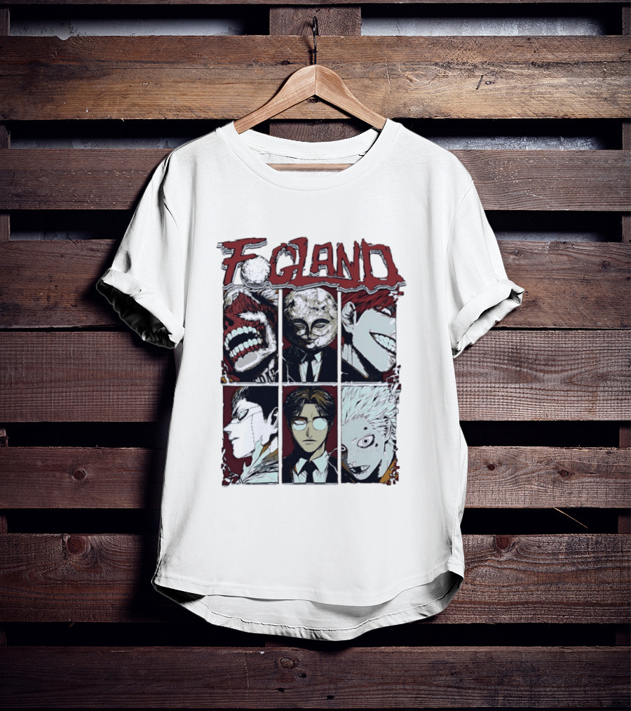 FOGLAND Manga Characters Face Expressions T-Shirt