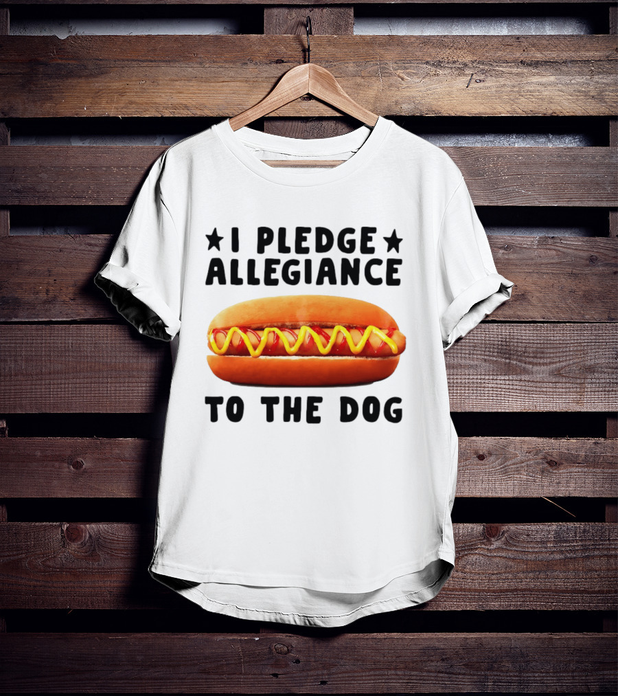 I Pledge Allegiance To The Hot Dog T-Shirt