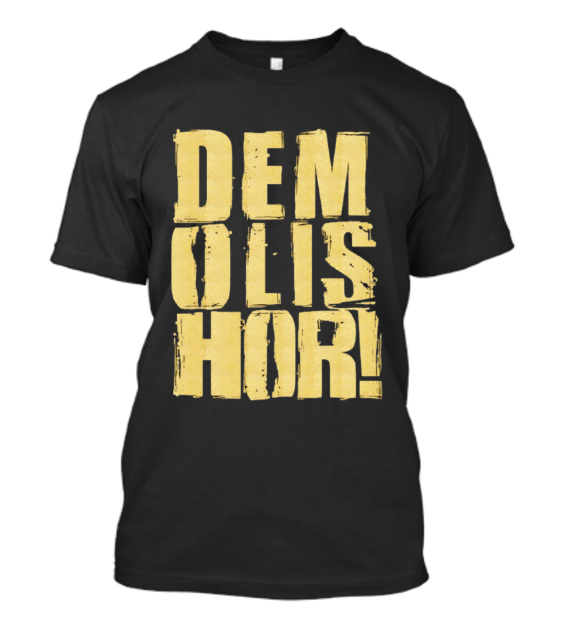 DEMOLISHOR Gold T-Shirt