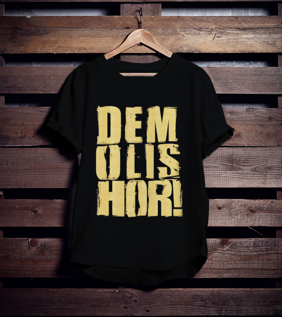 DEMOLISHOR Gold T-Shirt