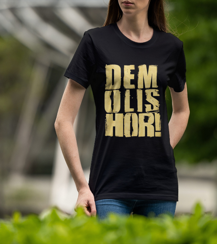 DEMOLISHOR Gold T-Shirt