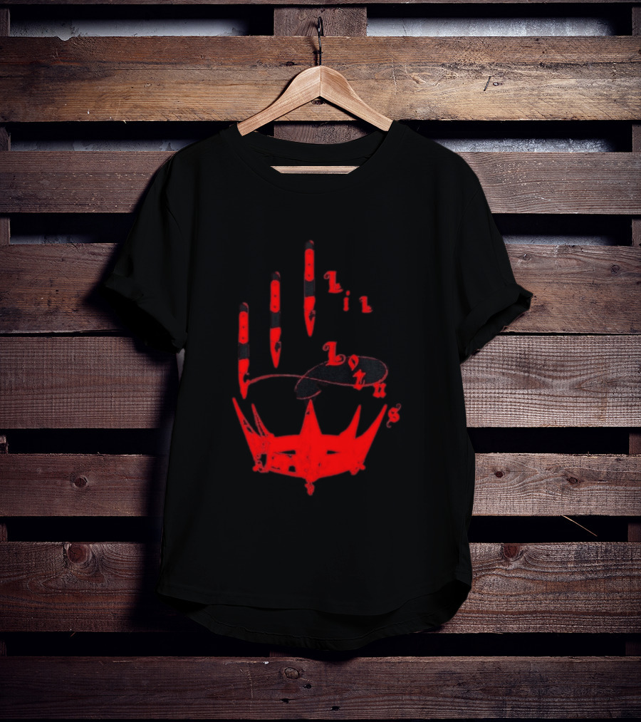 Lil Lotus Ocean Crown Hand T-Shirt