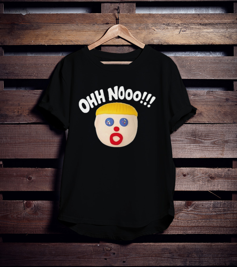 Oh No Mr Bill Iconic Claymation Face And Catchphrase From Classic TV Show T-Shirt