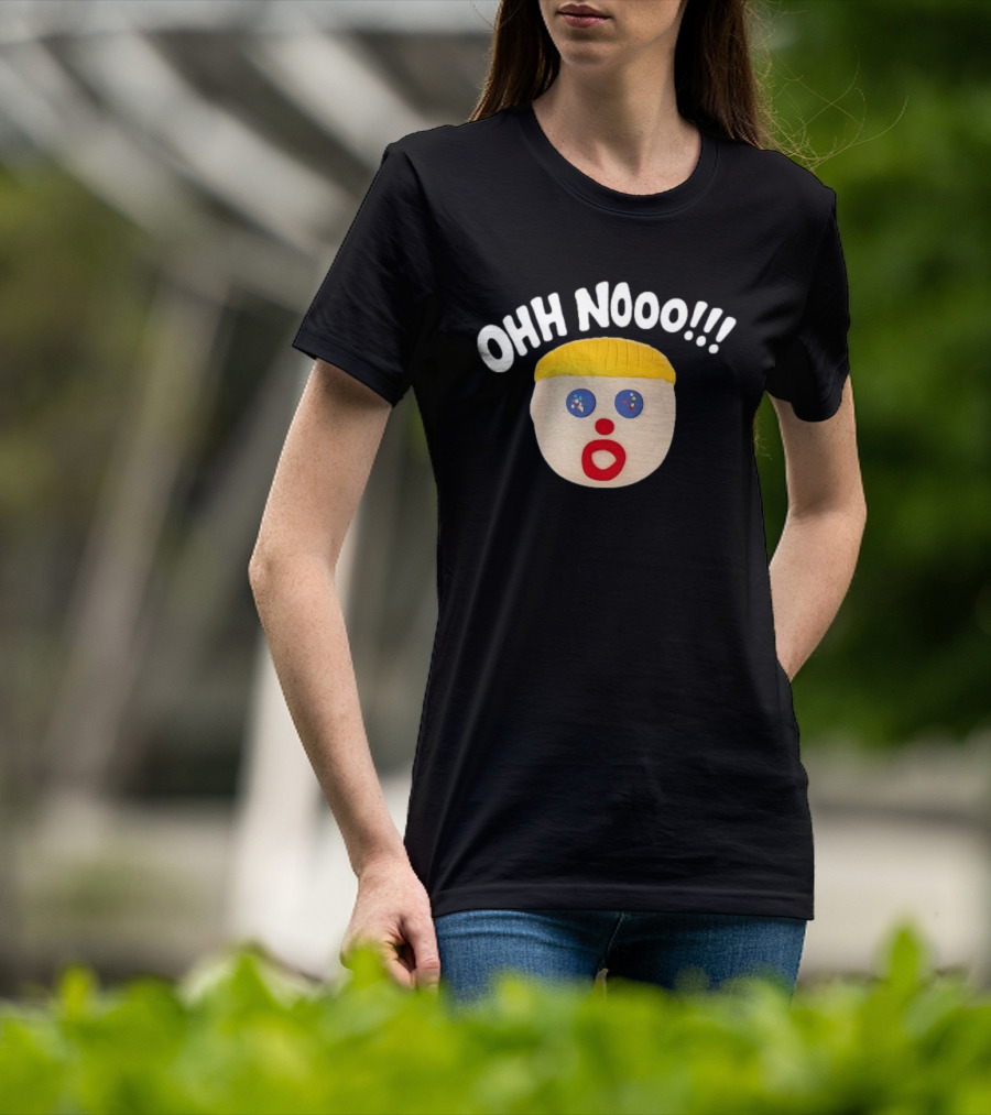 Oh No Mr Bill Iconic Claymation Face And Catchphrase From Classic TV Show T-Shirt