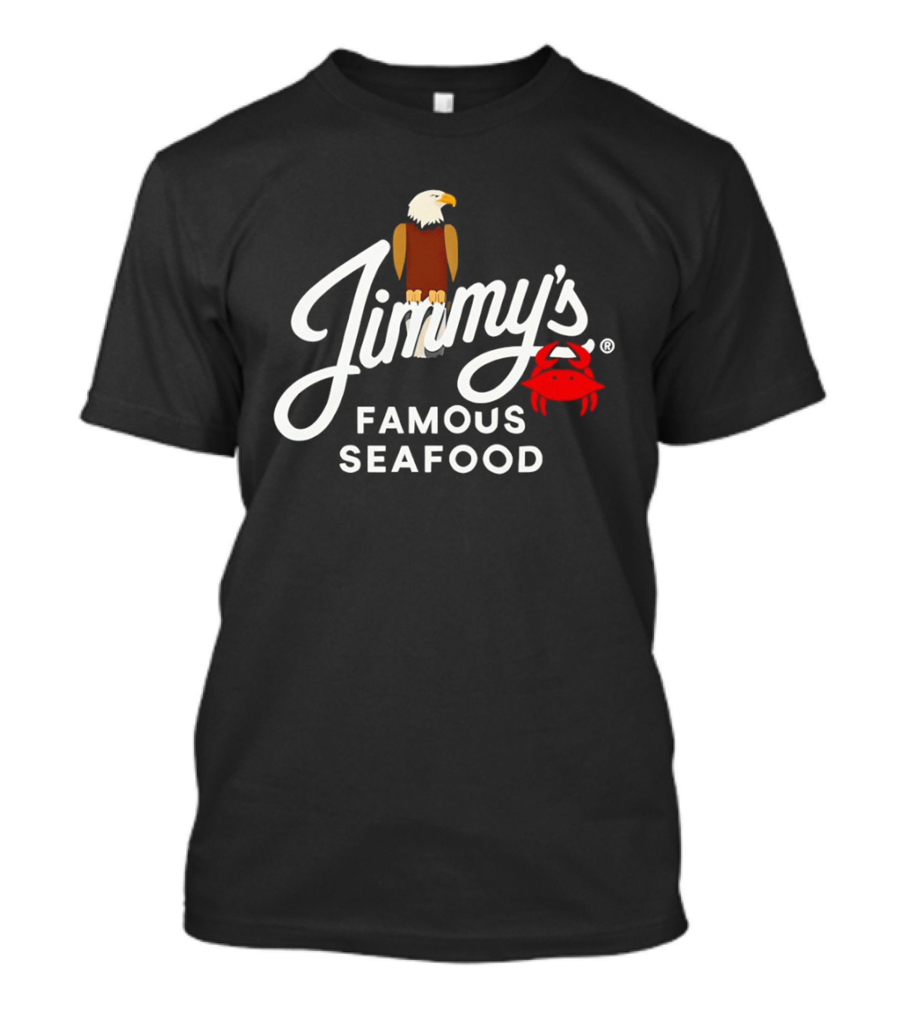 Jimmy's Famous Seafood Eagle And Crab T-Shirt