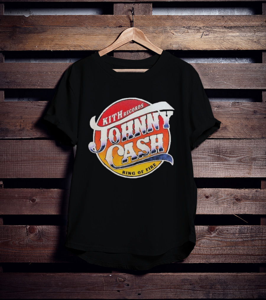 Kith Records Johnny Cash Ring Of Fire T-Shirt