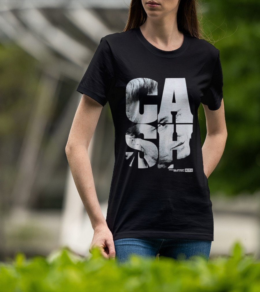 Johnny Cash Kith Records Rock N Roll Collection T-Shirt