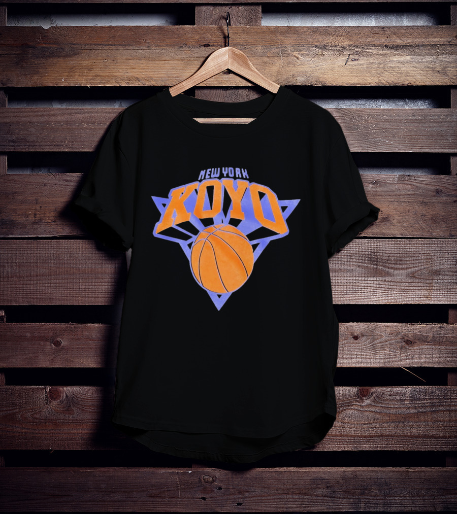 New York Koyo Basketball Vintage Style Sports Fan Collection T-Shirt