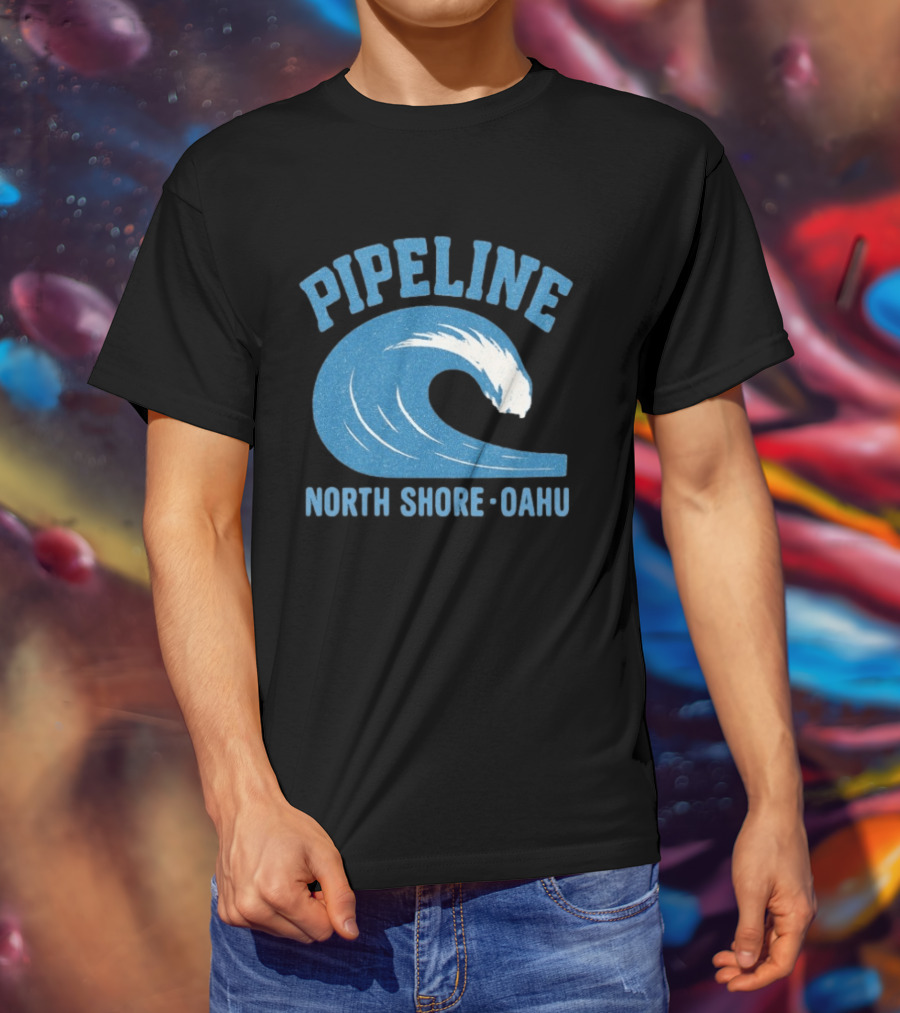 Pipeline North Shore Oahu Wave T-Shirt