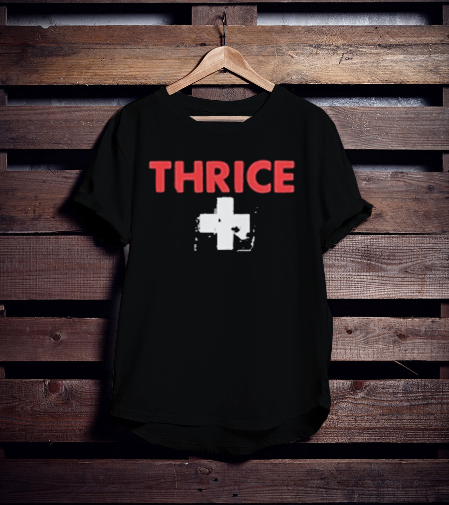 Thrice Ambulance Cross Old School T-Shirt