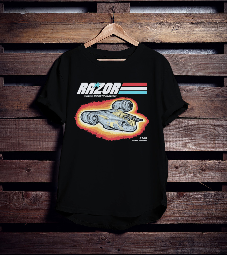 Razor A Real Bounty Hunter ST 70 Heavy Gunship T-Shirt