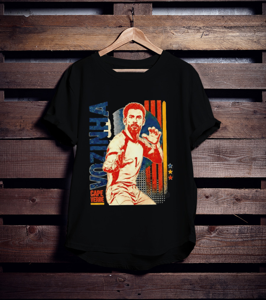 Vozinha Cape Verde National Football Team Goalkeeper T-Shirt