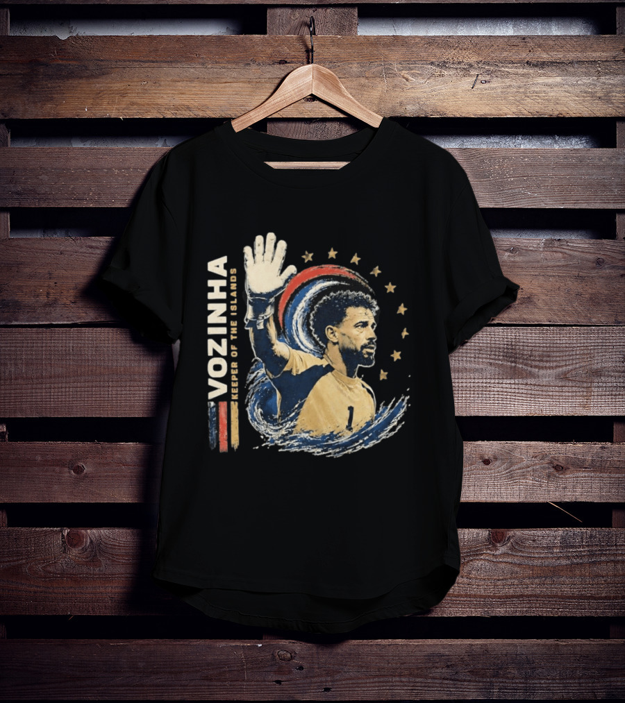Vozinha Keeper Of The Islands Cape Verde National Football Team Stars T-Shirt