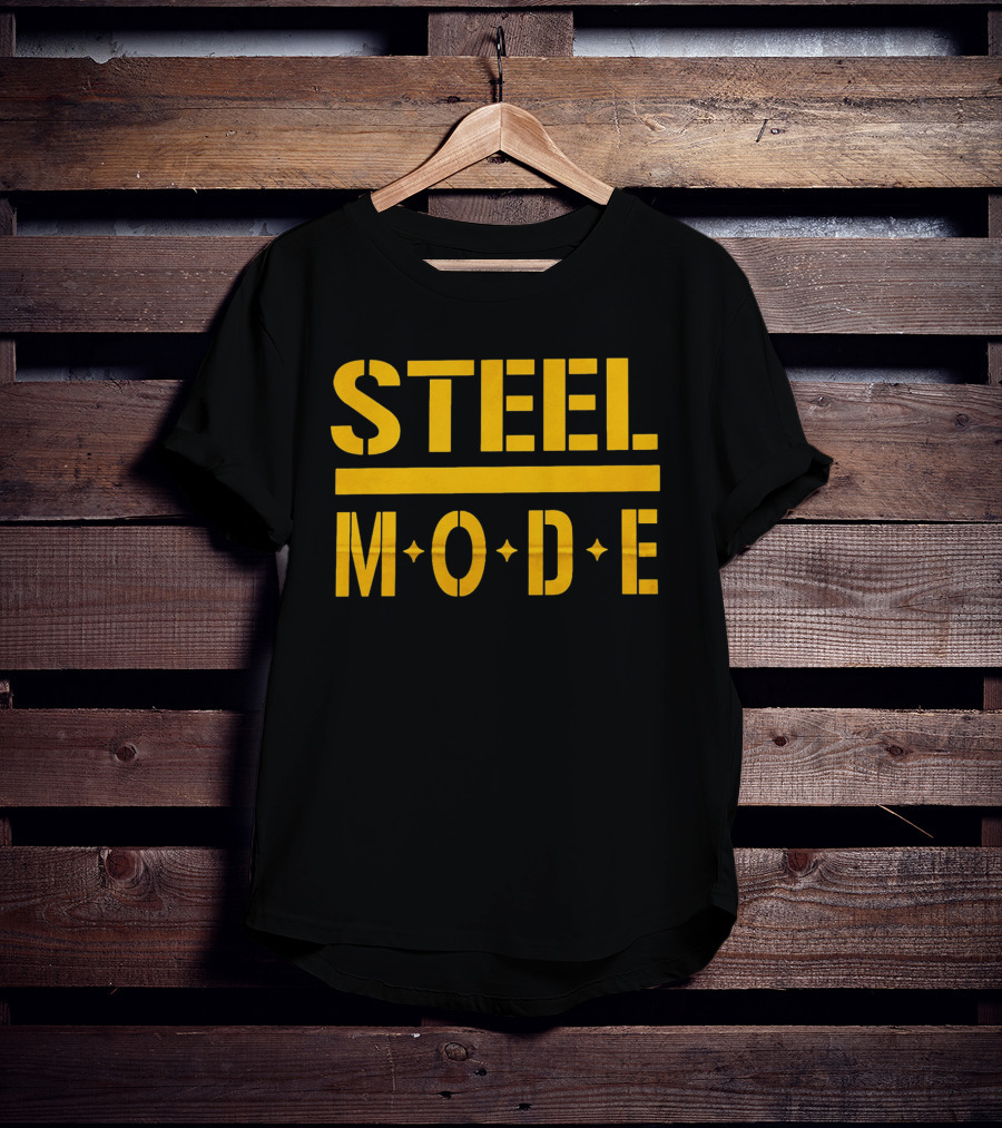 Steel Mode Pittsburgh Football Blanket T-Shirt