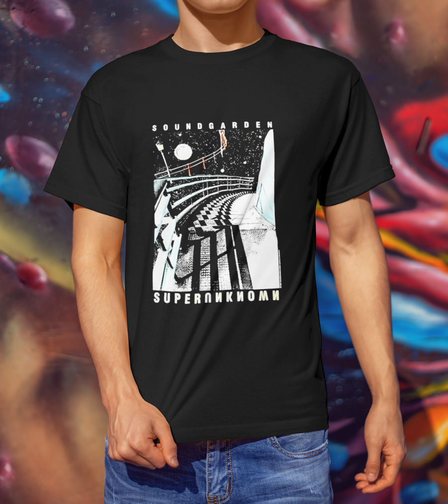 Soundgarden Superunknown Album Art Pathway Scene T-Shirt