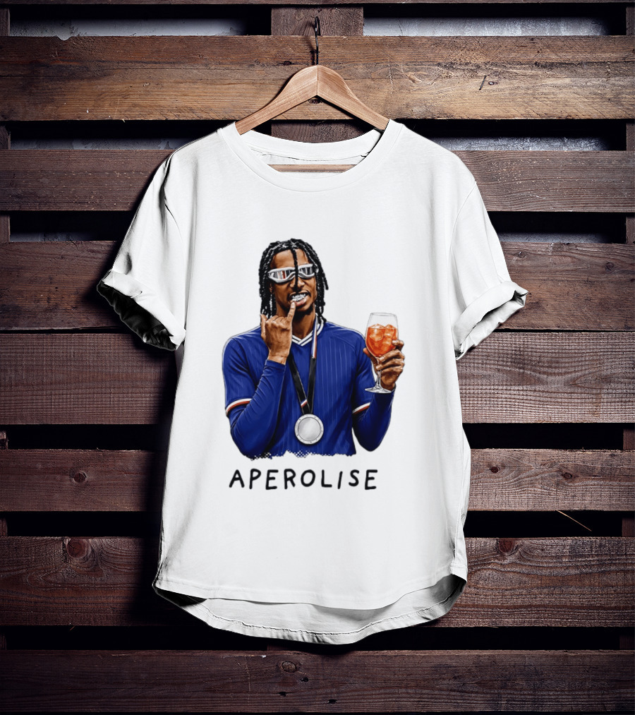 Michael Olise Aperolise Crystal Palace Player Celebration T-Shirt