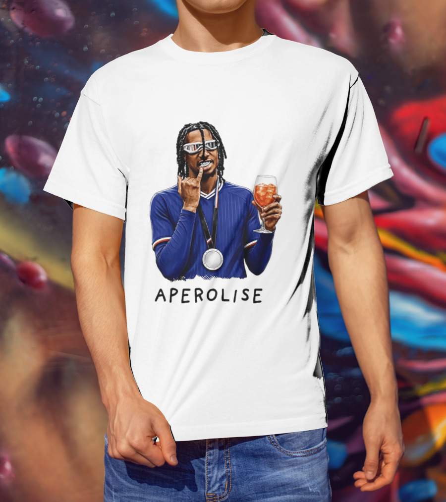 Michael Olise Aperolise Crystal Palace Player Celebration T-Shirt