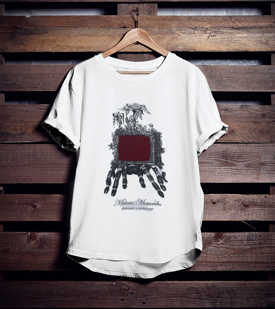 Mutatis Mutandis Alakazam Undercover Tarantula Botanical Frame T-Shirt