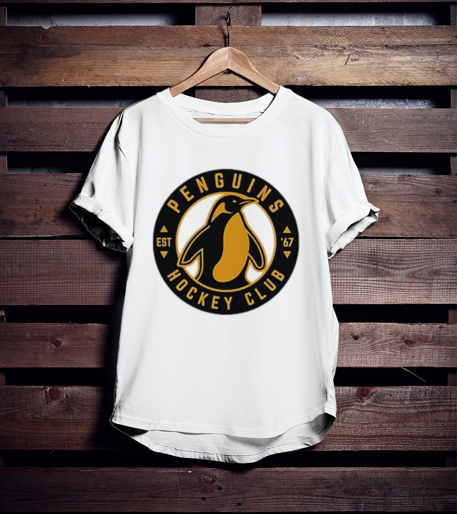 Penguins Hockey Club Est 1967 NHL Circular T-Shirt