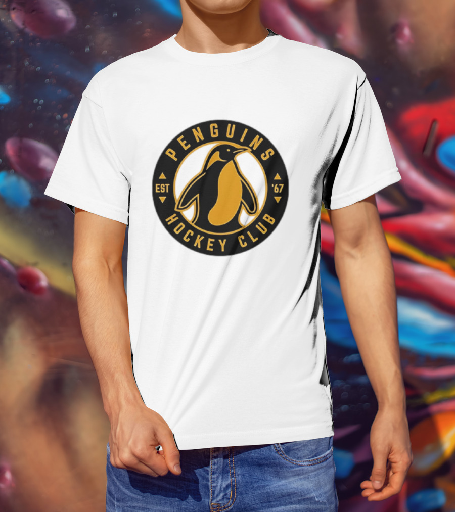Penguins Hockey Club Est 1967 NHL Circular T-Shirt