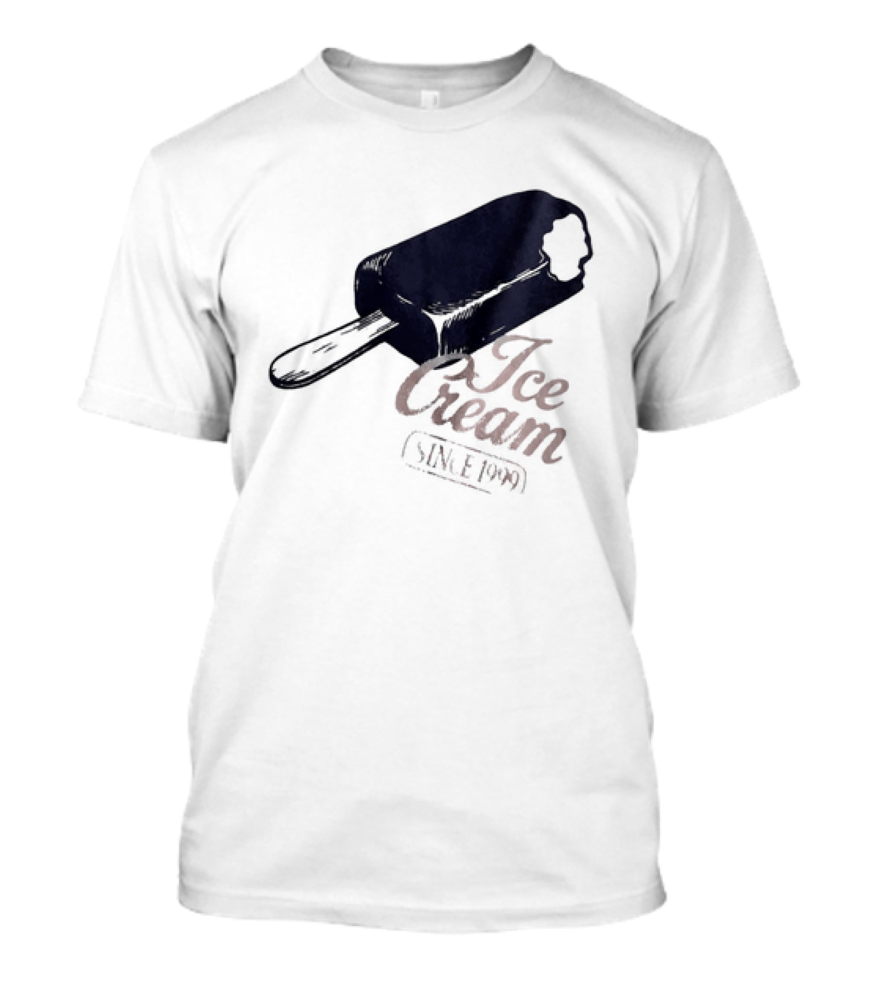 Ice Cream Popsicle Since 1999 Retro Dessert Delight T-Shirt