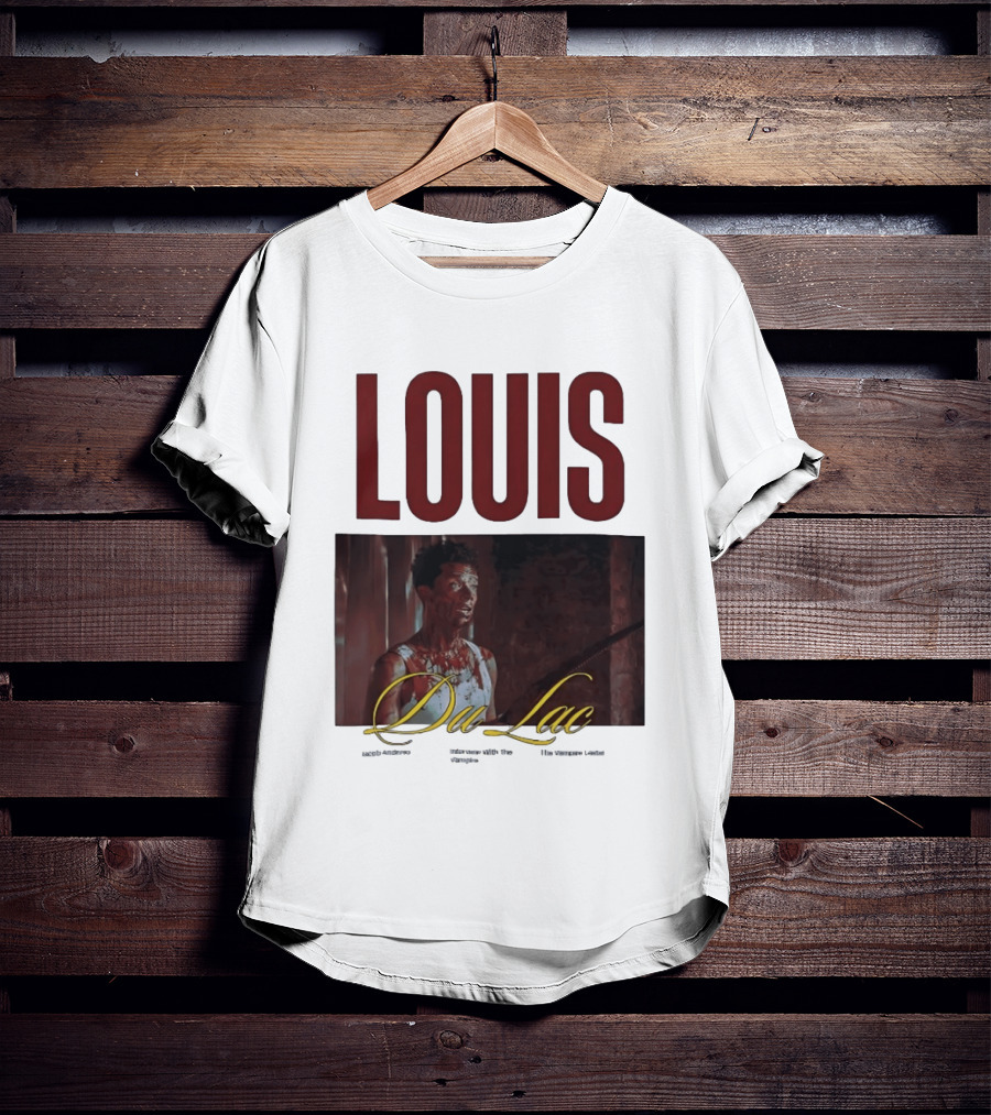 Louis Du Lac Jacob Anderson Interview With The Vampire Bootleg T-Shirt