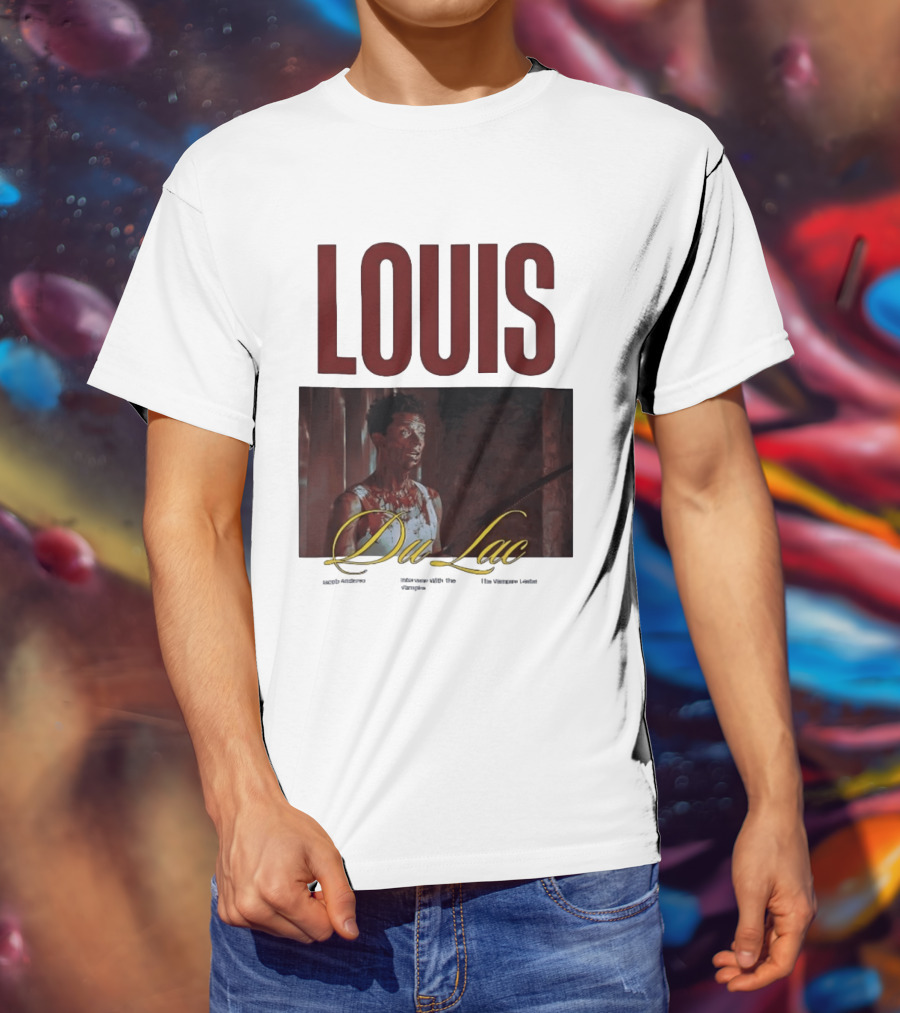 Louis Du Lac Jacob Anderson Interview With The Vampire Bootleg T-Shirt