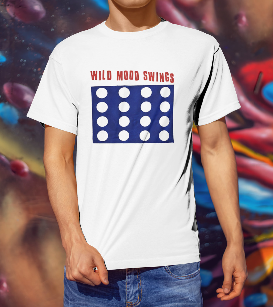The Cure Wild Mood Swings Album Circles T-Shirt
