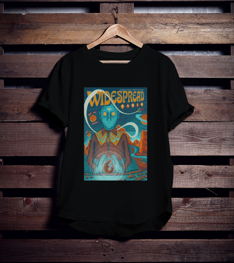 Widespread Panic Hayden Homes Amphitheater Bend OR Jul 10 11 2026 Art That Feeds T-Shirt