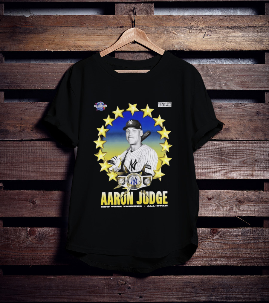Aaron Judge New York Yankees All Star MVP 2026 Philadelphia Event Stars T-Shirt