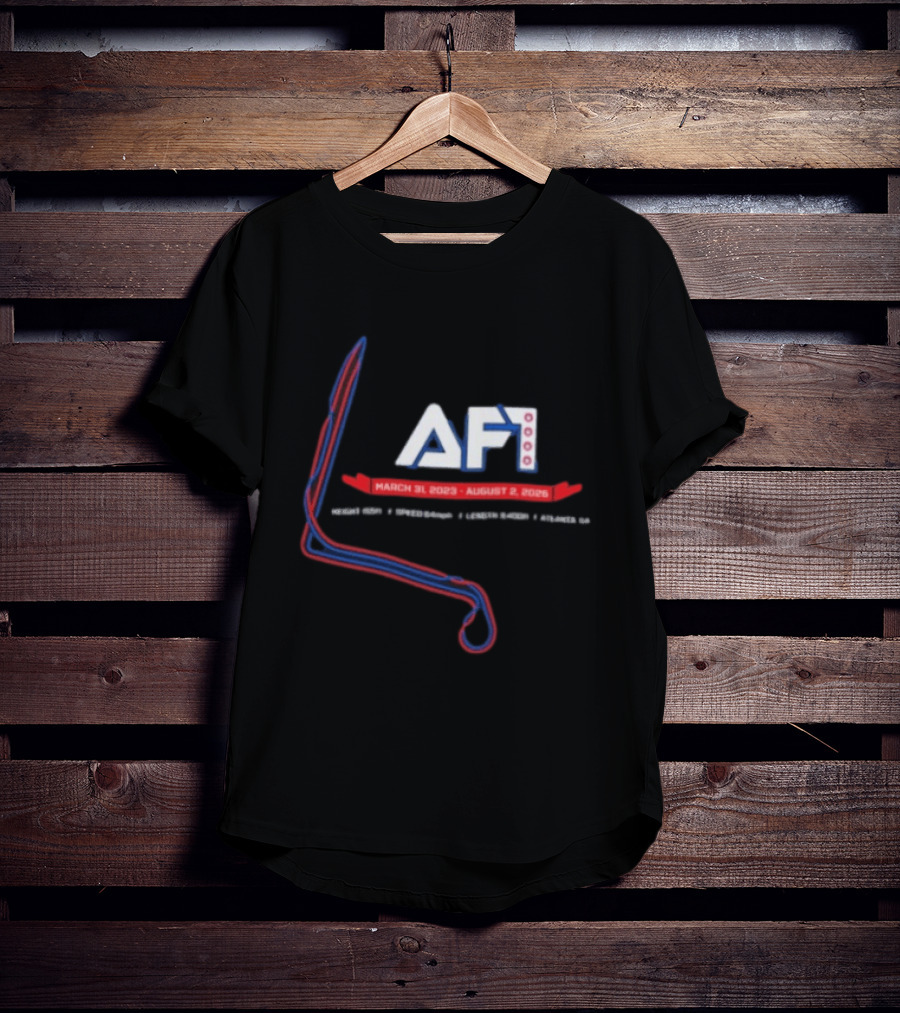 AF1 Roller Atlanta GA March 31 2023 August 2 2026 T-Shirt