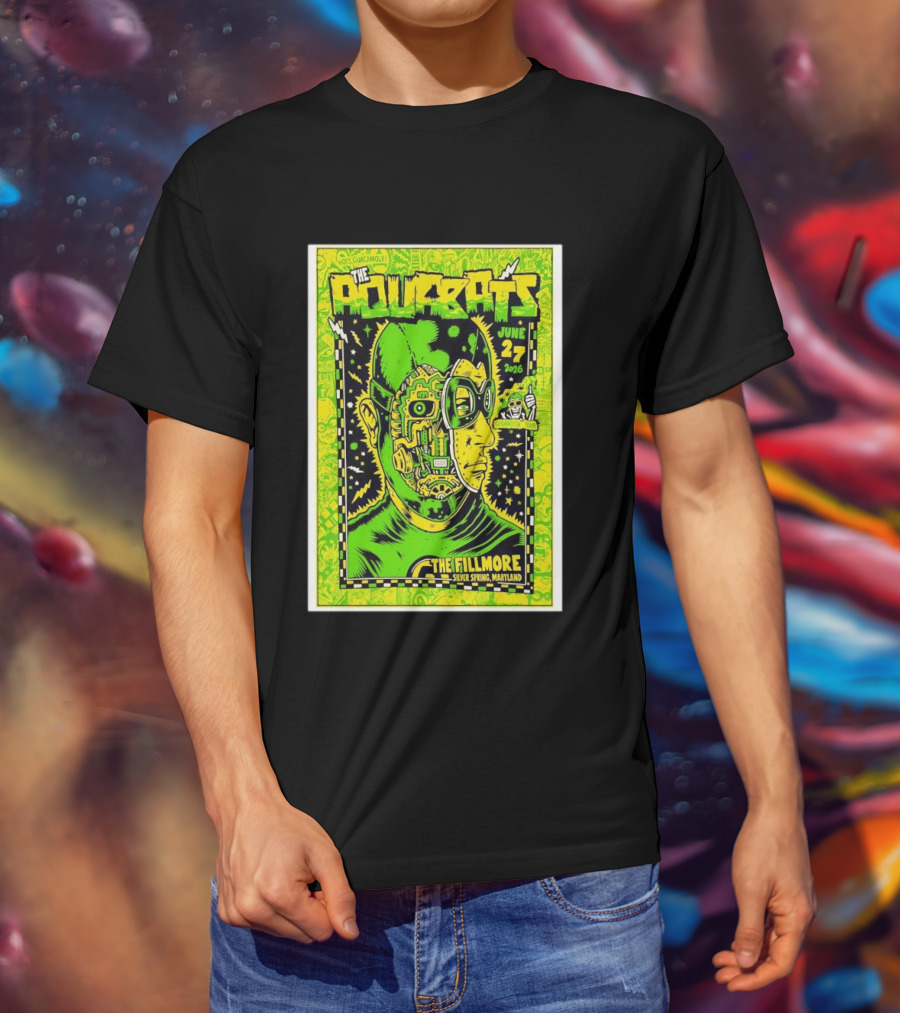 Guacamole The Aquabats Tour June 27 2026 The Fillmore Silver Spring Maryland T-Shirt