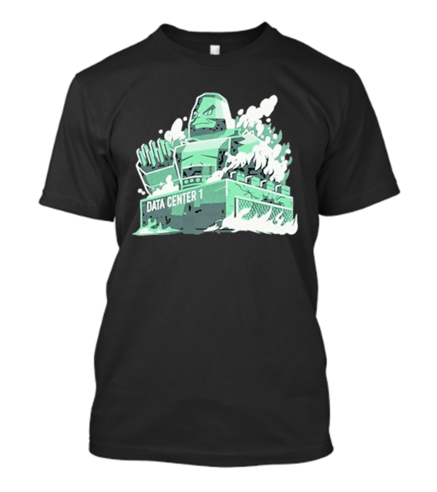 Avalanche AI Data Center 1 Robotic Powerhouse Iconography T-Shirt