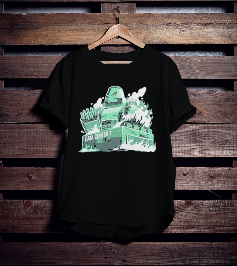 Avalanche AI Data Center 1 Robotic Powerhouse Iconography T-Shirt