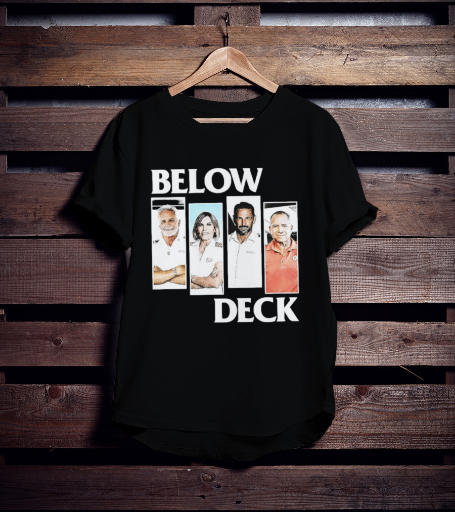 Below Deck Captains Lee Rosbach Sandy Yawn Portraits T-Shirt