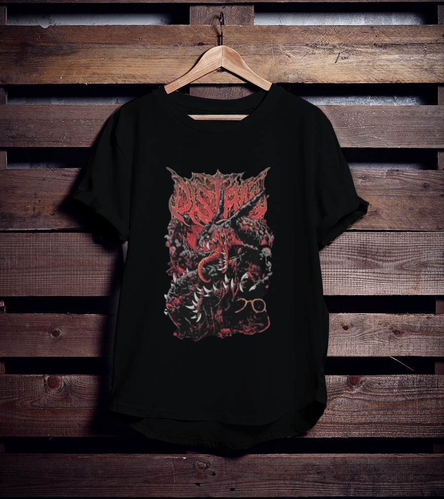 Distant The Skies Turn Red With The Blood On Your Hands Shiny Sky Lord Dragon Fantasy T-Shirt