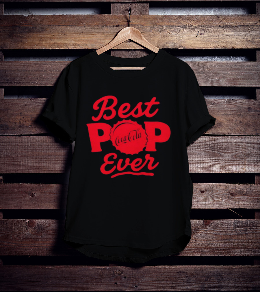 Best Pop Ever Coca Cola Bottle Cap T-Shirt