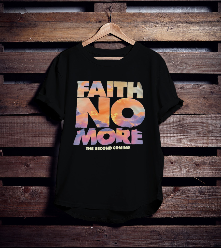 Faith No More The Second Coming Sunset Cloud Band T-Shirt