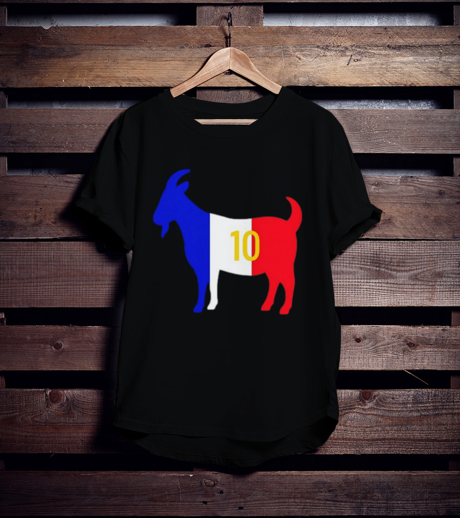 France Goat 10 Kylian Mbappe French Football Soccer Legend T-Shirt