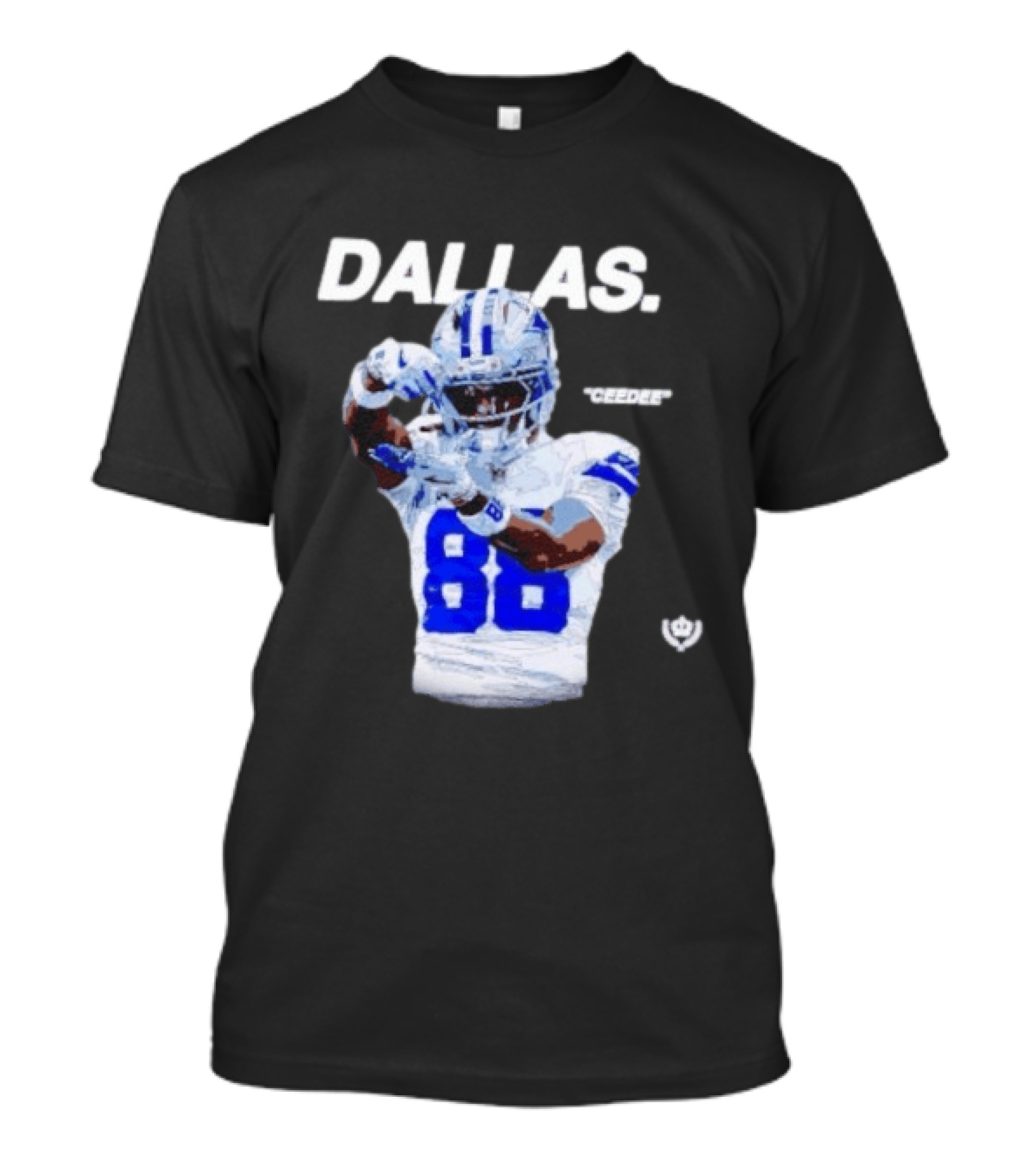 CeeDee Lamb Dallas 88 Cowboys Wide Receiver Football Player T-Shirt