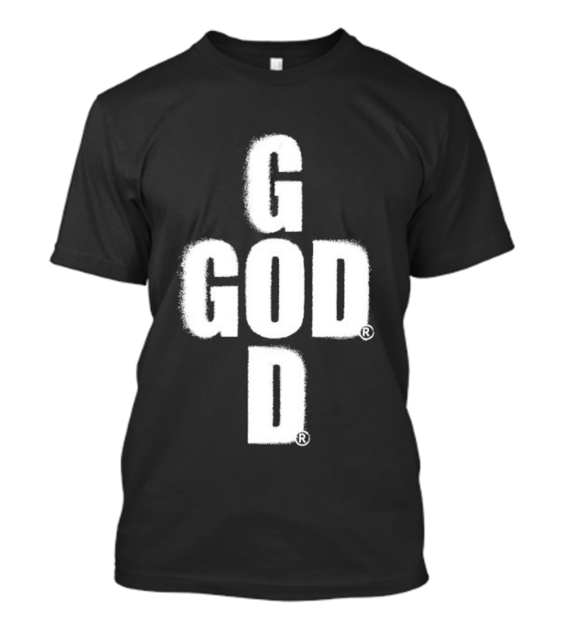 GOD Cross Christian Faith Minimalist Religious T-Shirt